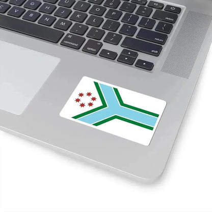 Flag of Cook County Illinois (United States) STICKER Vinyl Kiss-Cut Decal - The Sticker Space