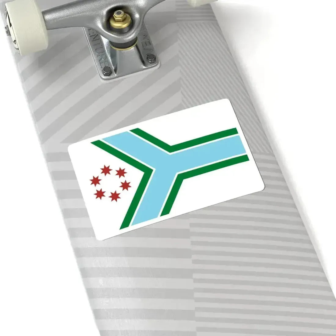 Flag of Cook County Illinois (United States) STICKER Vinyl Kiss-Cut Decal - The Sticker Space