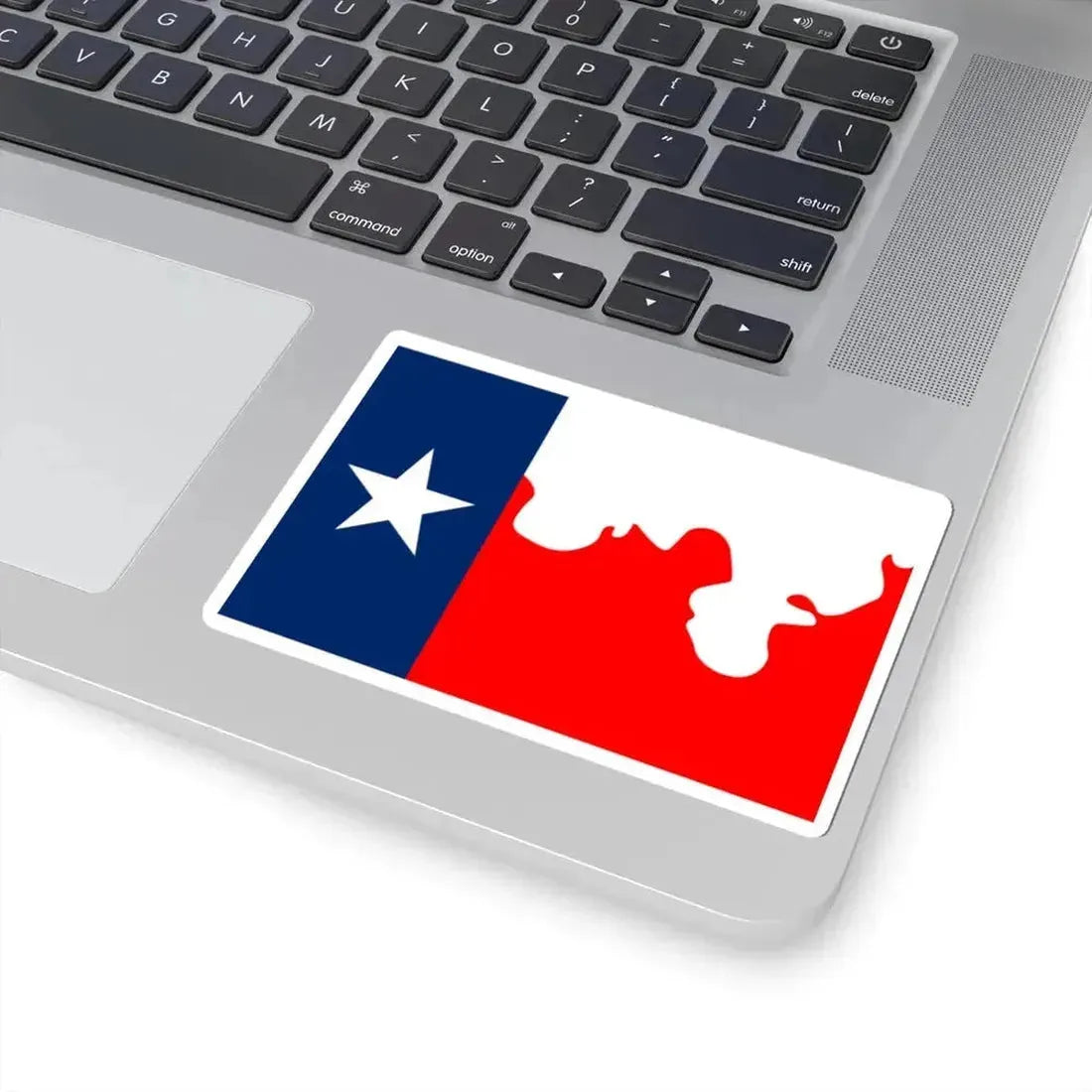 Flag of Cooke County Texas variant (United States) STICKER Vinyl Kiss-Cut Decal - The Sticker Space