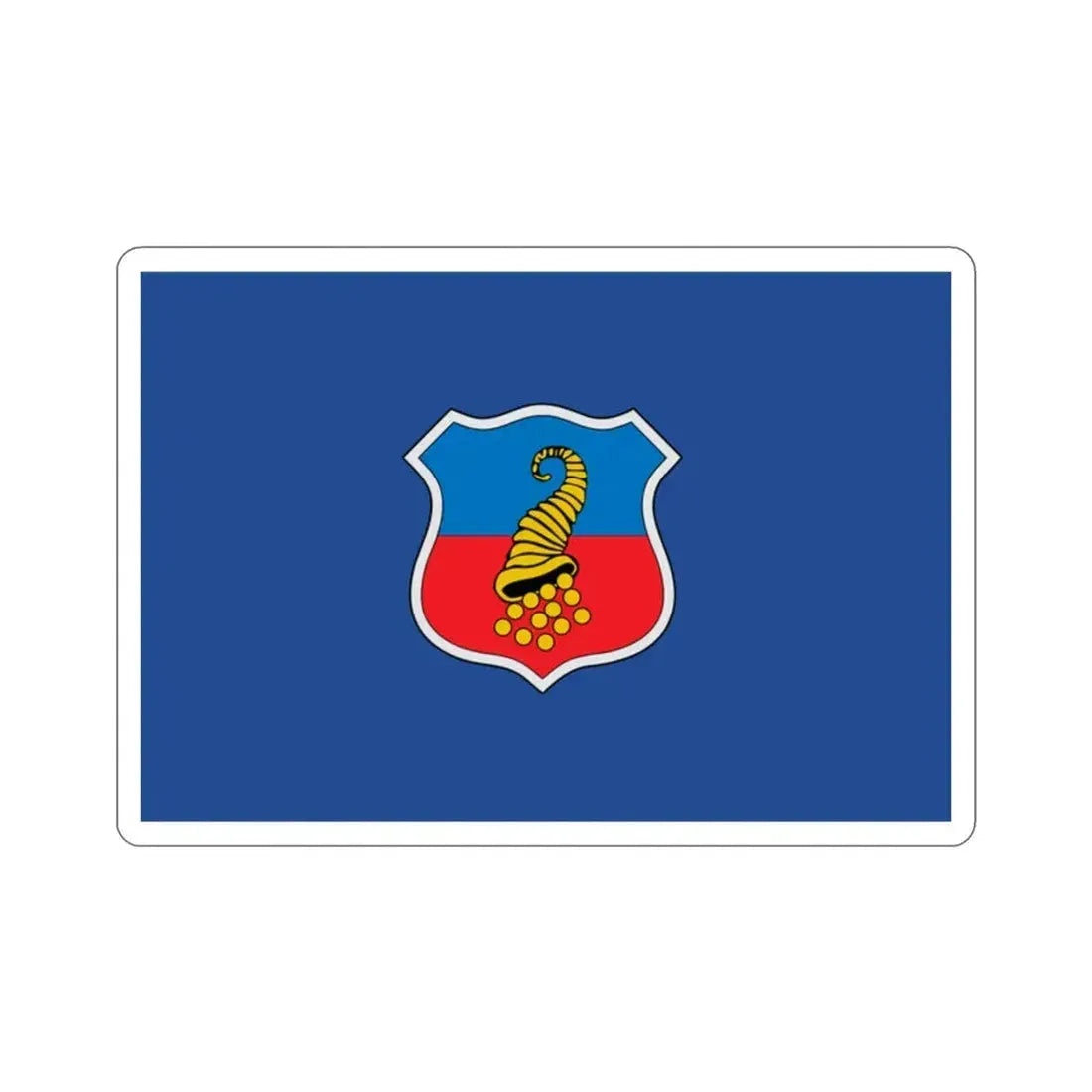 Flag of Copiapó Chile STICKER Vinyl Die-Cut Decal 2 Inch - The Sticker Space