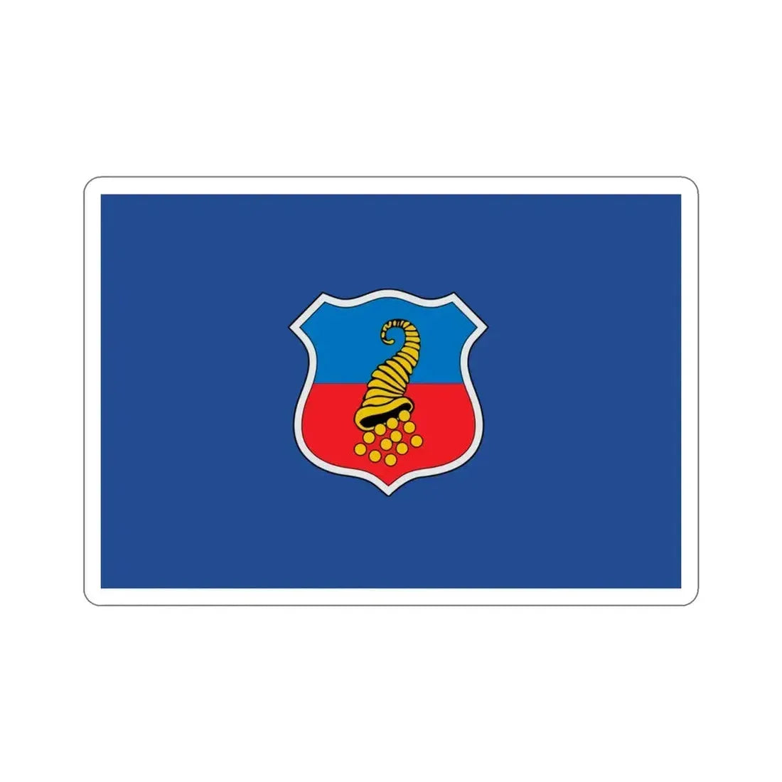 Flag of Copiapó Chile STICKER Vinyl Die-Cut Decal 3 Inch - The Sticker Space