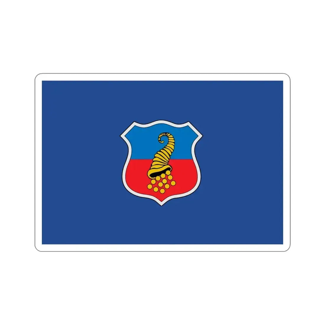 Flag of Copiapó Chile STICKER Vinyl Die-Cut Decal 4 Inch - The Sticker Space