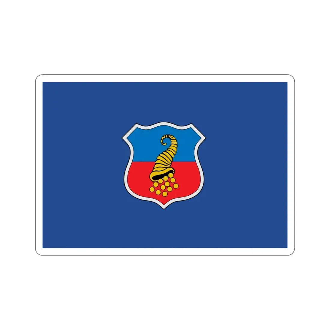 Flag of Copiapó Chile STICKER Vinyl Die-Cut Decal 4 Inch - The Sticker Space