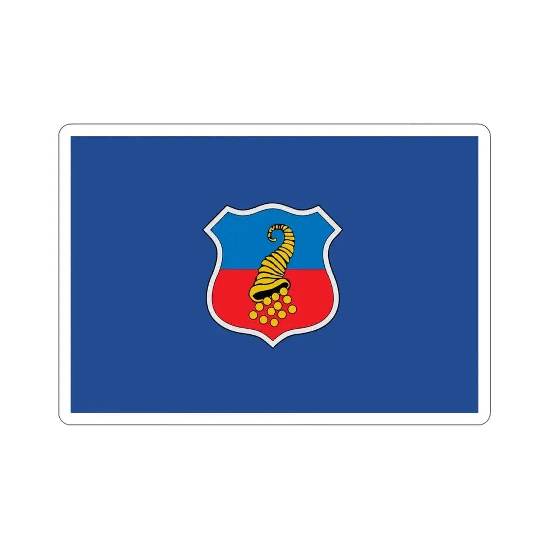 Flag of Copiapó Chile STICKER Vinyl Die-Cut Decal 5 Inch - The Sticker Space