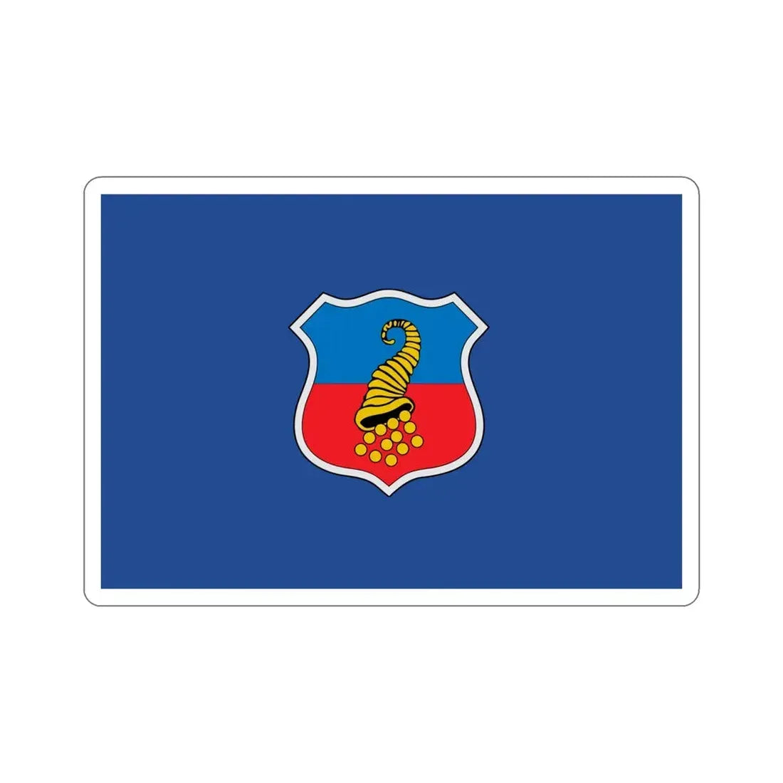 Flag of Copiapó Chile STICKER Vinyl Die-Cut Decal 5 Inch - The Sticker Space