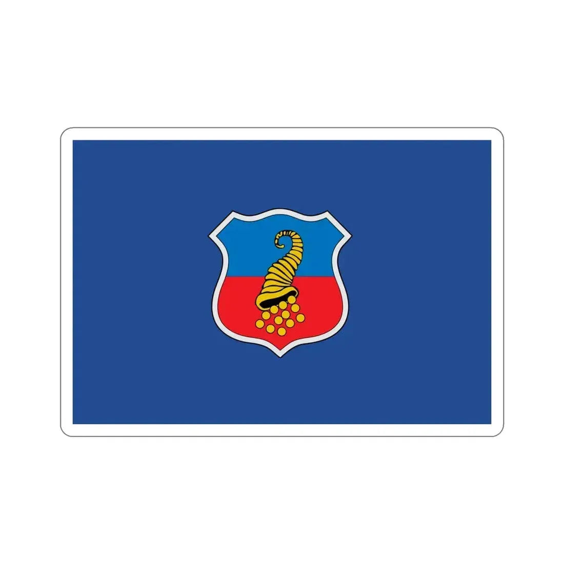 Flag of Copiapó Chile STICKER Vinyl Die-Cut Decal 6 Inch - The Sticker Space