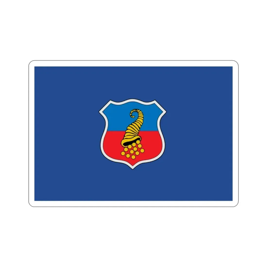 Flag of Copiapó Chile STICKER Vinyl Die-Cut Decal - The Sticker Space