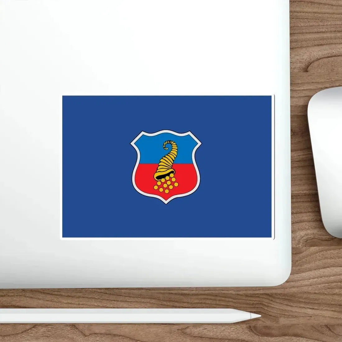 Flag of Copiapó Chile STICKER Vinyl Die-Cut Decal - The Sticker Space