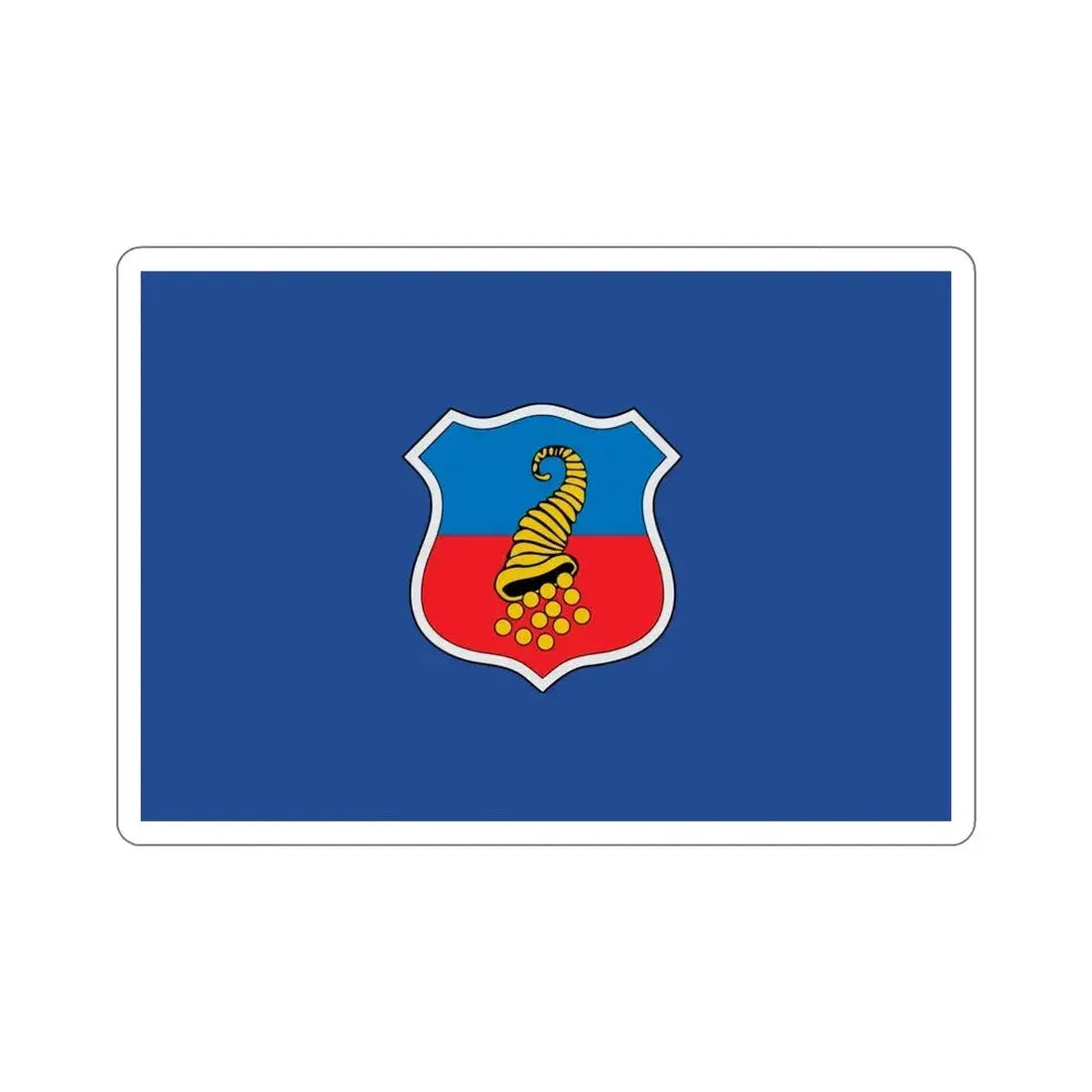 Flag of Copiapó Chile STICKER Vinyl Die-Cut Decal - The Sticker Space