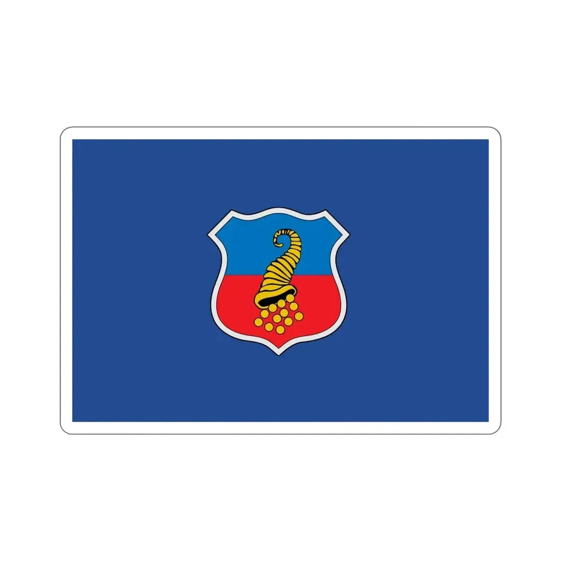 Flag of Copiapó Chile STICKER Vinyl Die-Cut Decal - The Sticker Space