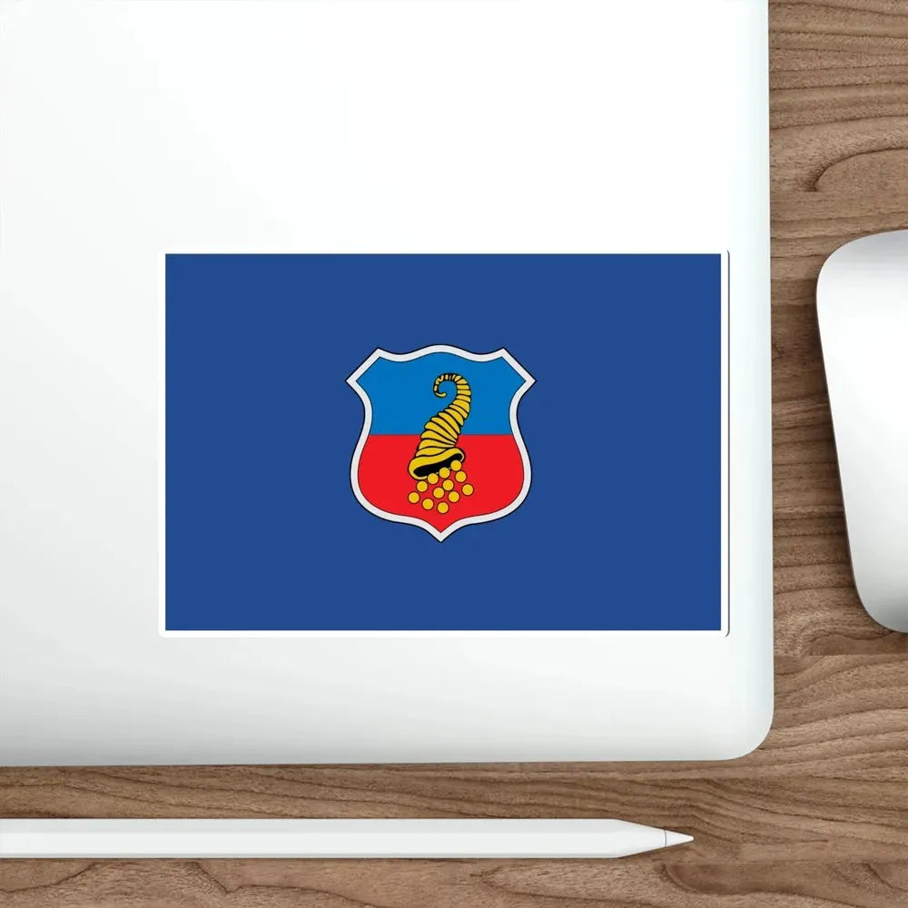 Flag of Copiapó Chile STICKER Vinyl Die-Cut Decal - The Sticker Space