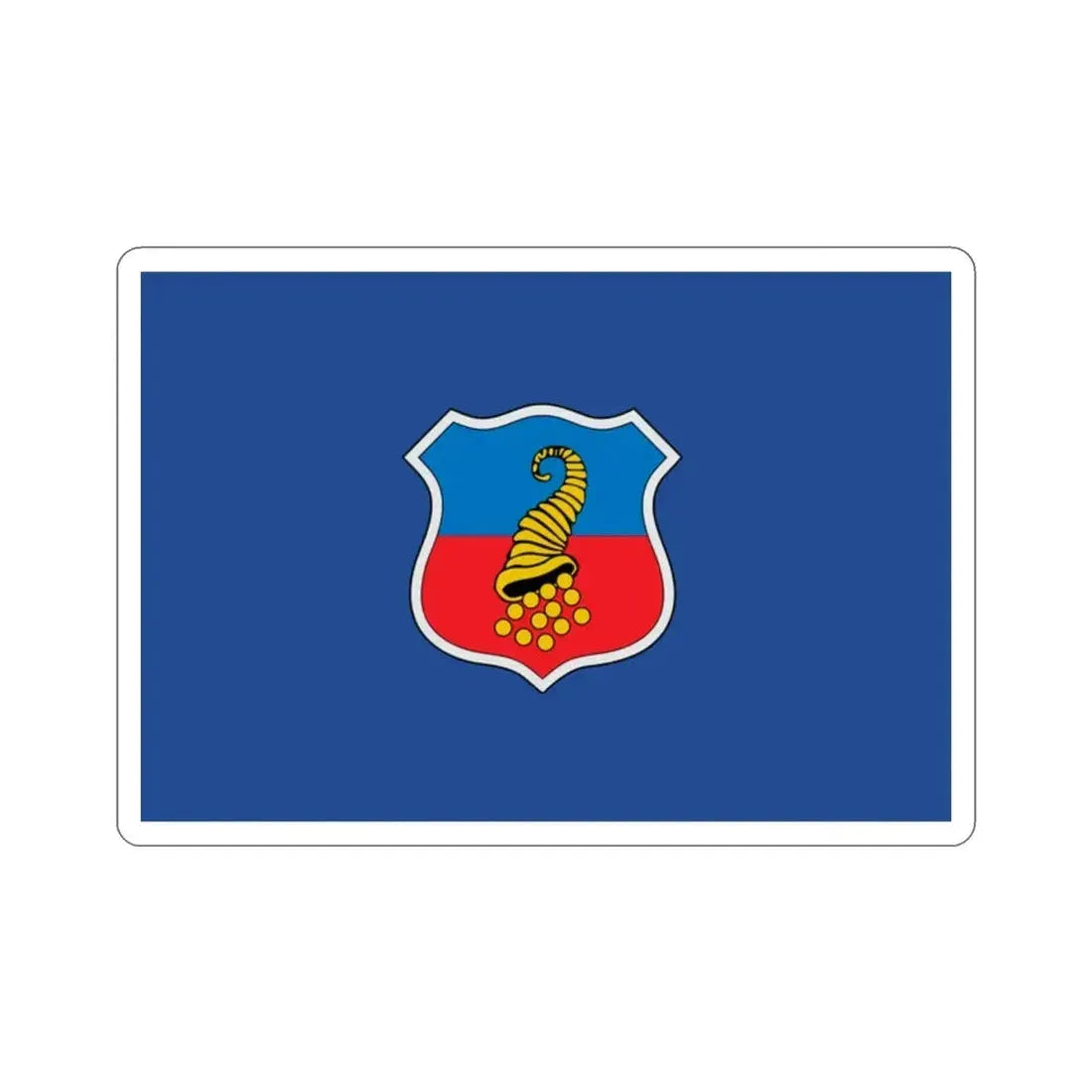 Flag of Copiapó Chile STICKER Vinyl Die-Cut Decal - The Sticker Space