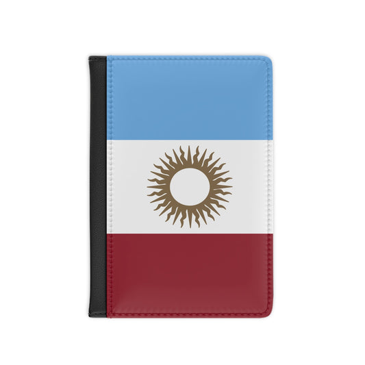 Flag of Córdoba Province Argentina - Passport Holder-3.9" x 5.8"-The Sticker Space