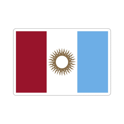 Flag of Córdoba Province Argentina STICKER Vinyl Die-Cut Decal-6 Inch-The Sticker Space