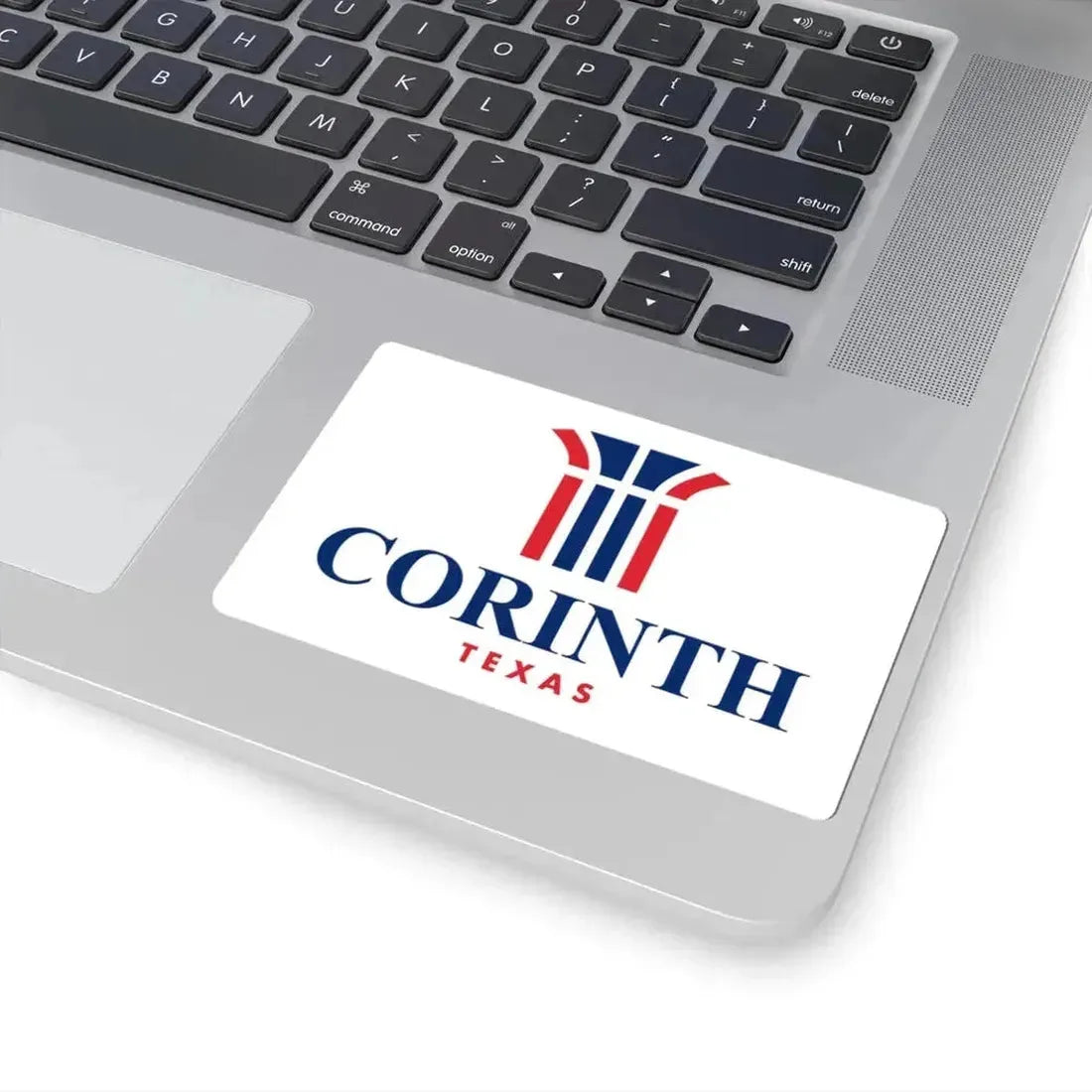 Flag of Corinth Texas (United States) STICKER Vinyl Kiss-Cut Decal - The Sticker Space
