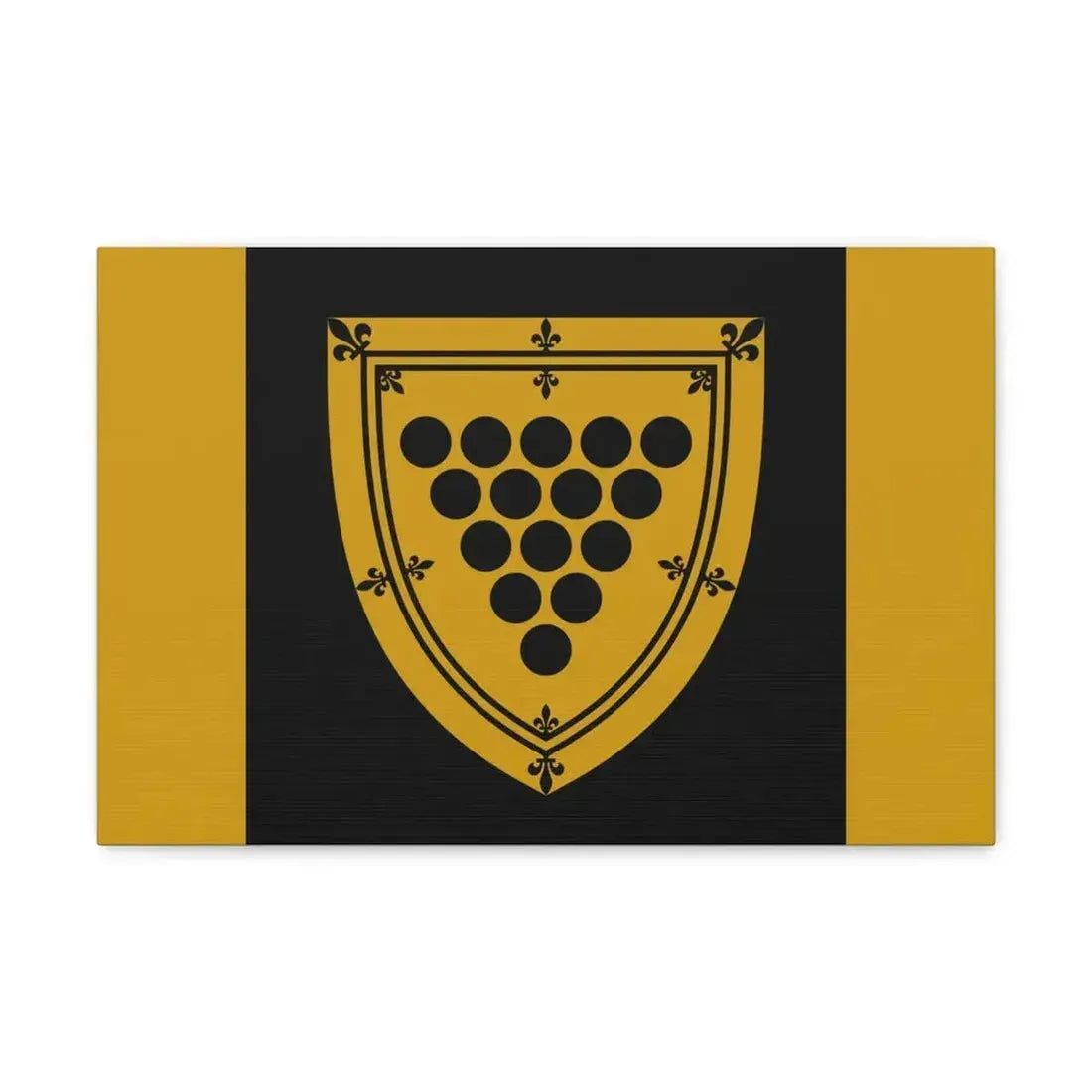Flag of Cornwall Ontario Canada - Canvas Wall Art 18″ x 12″ 1.25" - The Sticker Space