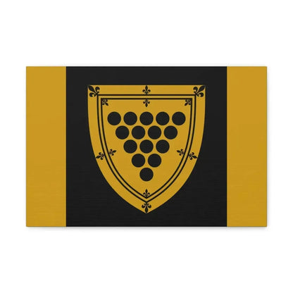 Flag of Cornwall Ontario Canada - Canvas Wall Art 18″ x 12″ 1.25" - The Sticker Space