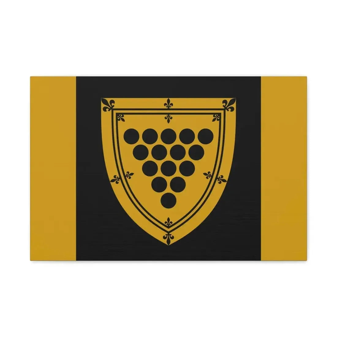 Flag of Cornwall Ontario Canada - Canvas Wall Art 24″ x 16″ 1.25" - The Sticker Space