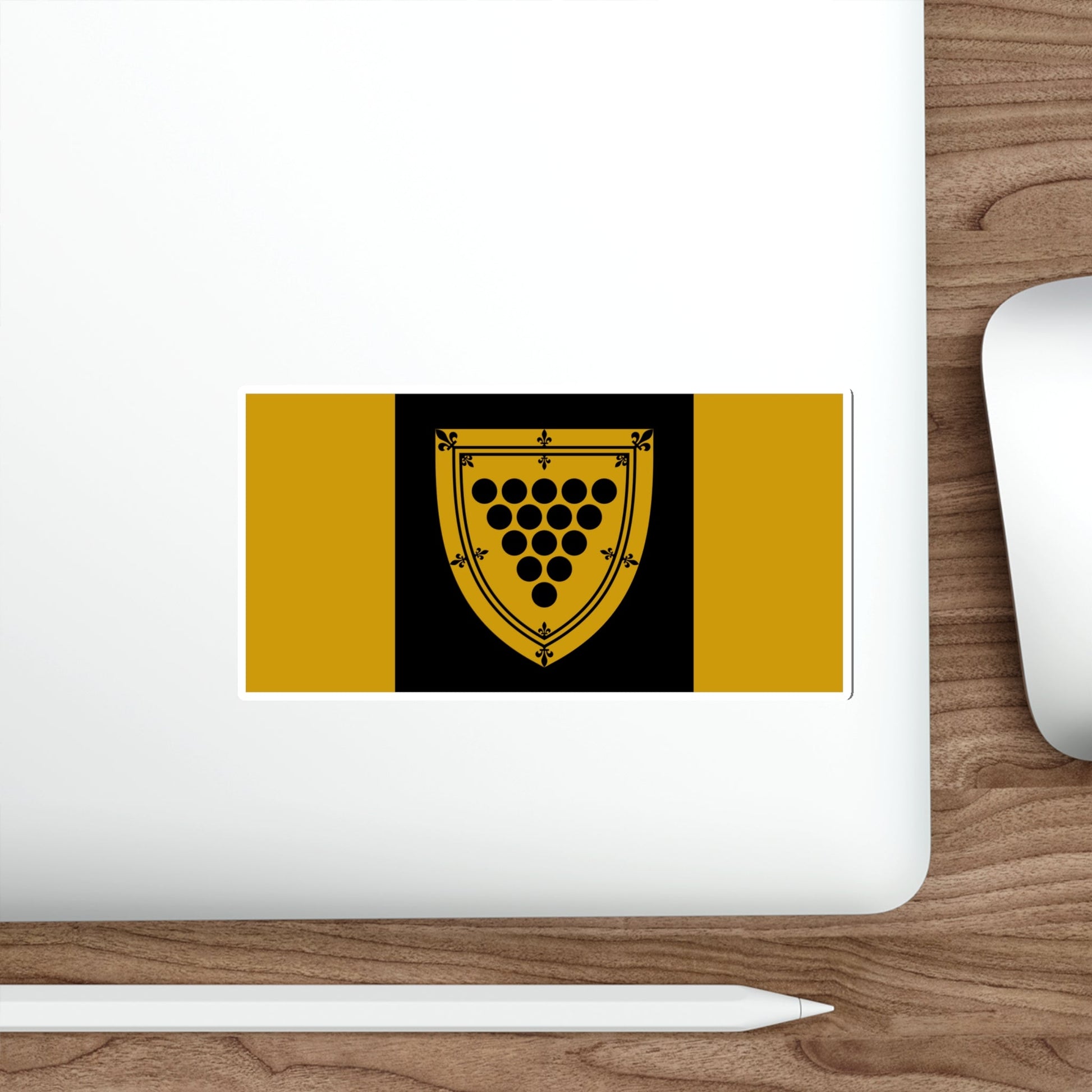 Flag of Cornwall Ontario Canada STICKER Vinyl Die-Cut Decal-The Sticker Space