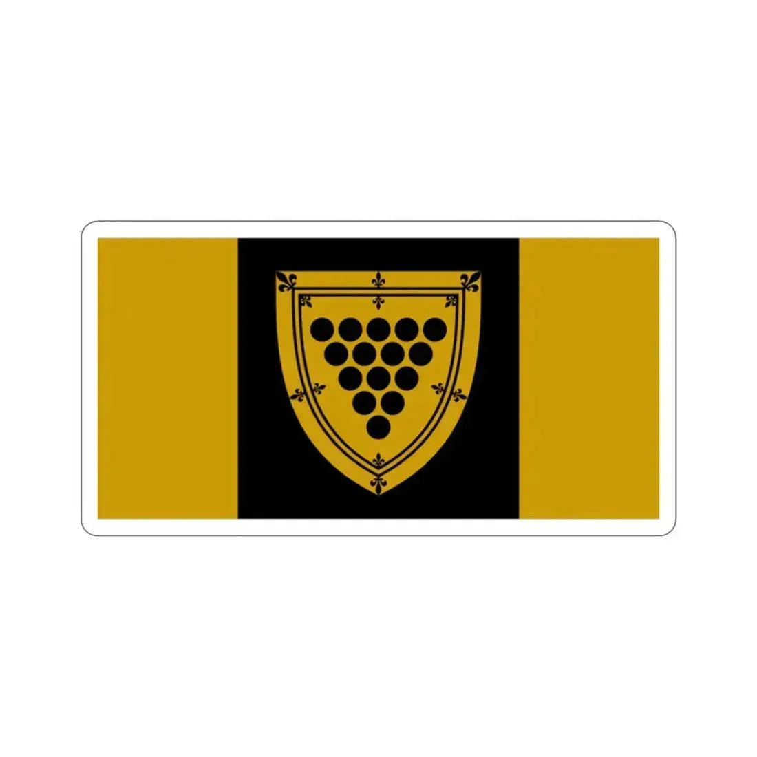 Flag of Cornwall Ontario Canada STICKER Vinyl Die-Cut Decal 2 Inch - The Sticker Space