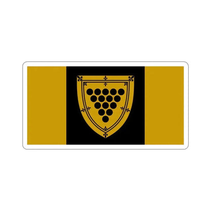 Flag of Cornwall Ontario Canada STICKER Vinyl Die-Cut Decal 3 Inch - The Sticker Space