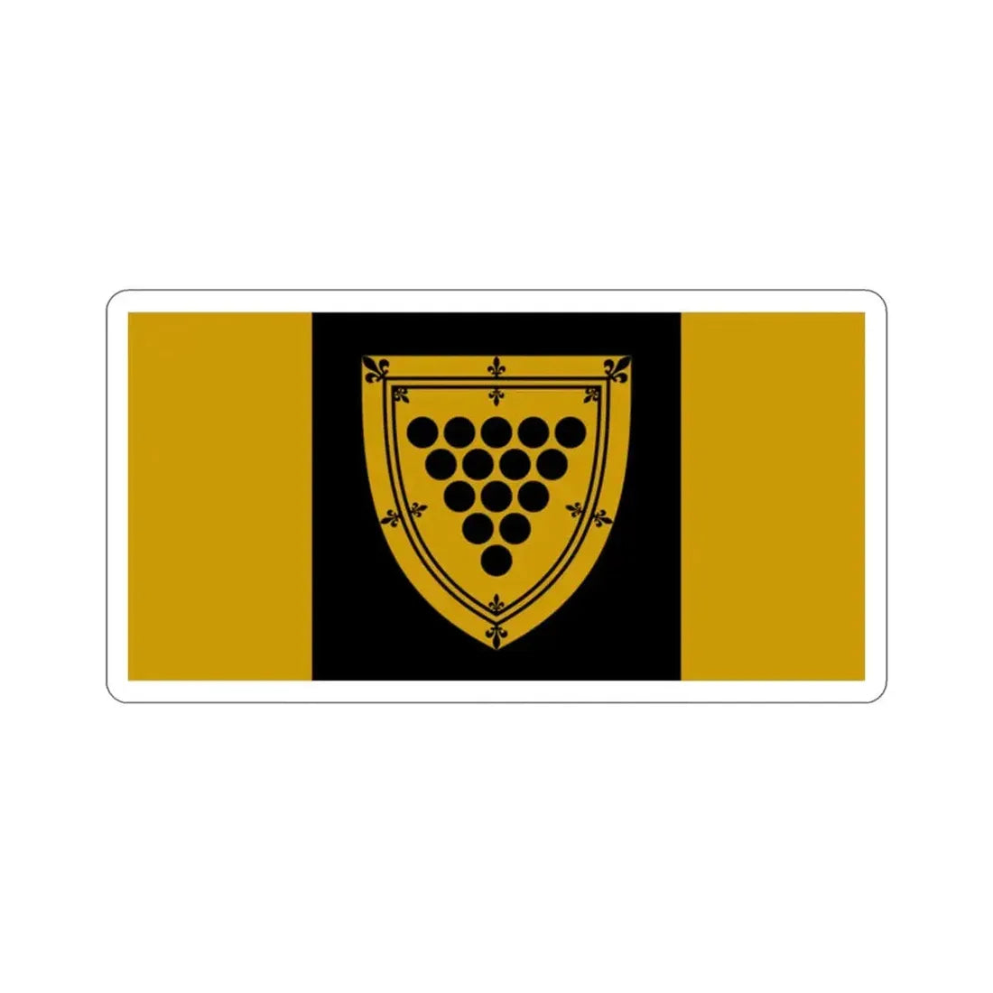 Flag of Cornwall Ontario Canada STICKER Vinyl Die-Cut Decal - The Sticker Space