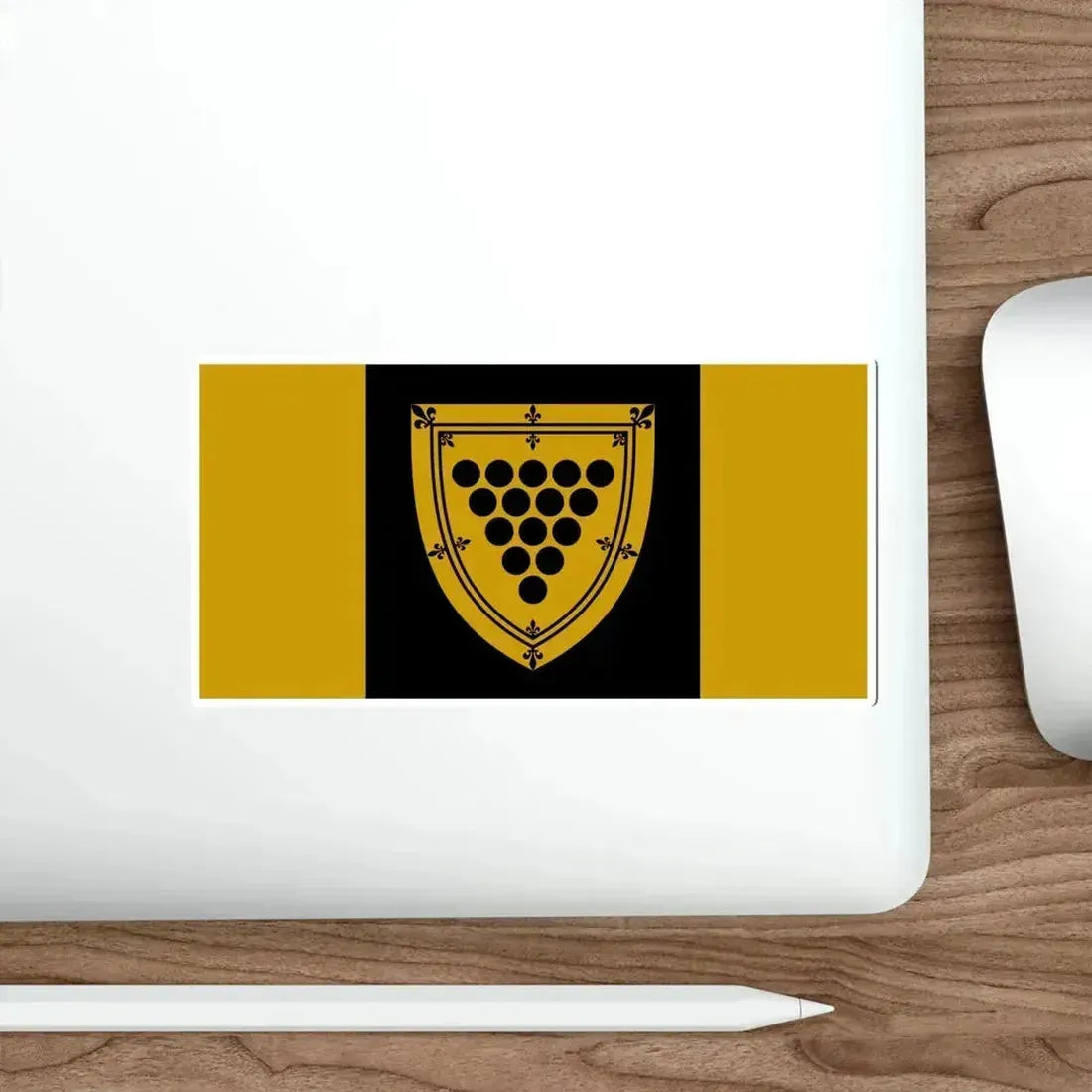 Flag of Cornwall Ontario Canada STICKER Vinyl Die-Cut Decal - The Sticker Space