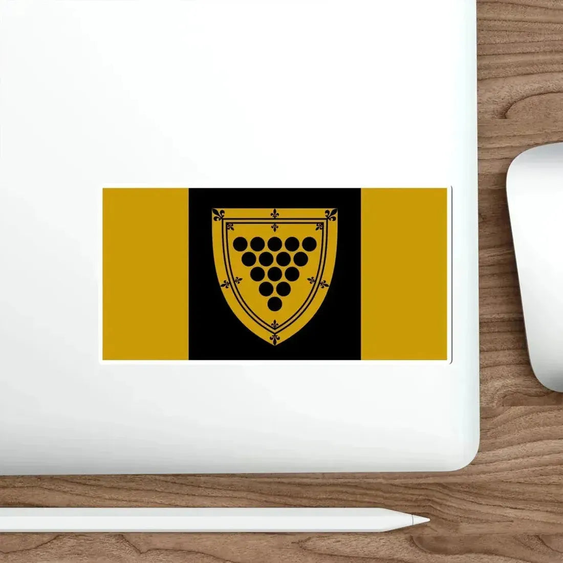 Flag of Cornwall Ontario Canada STICKER Vinyl Die-Cut Decal - The Sticker Space