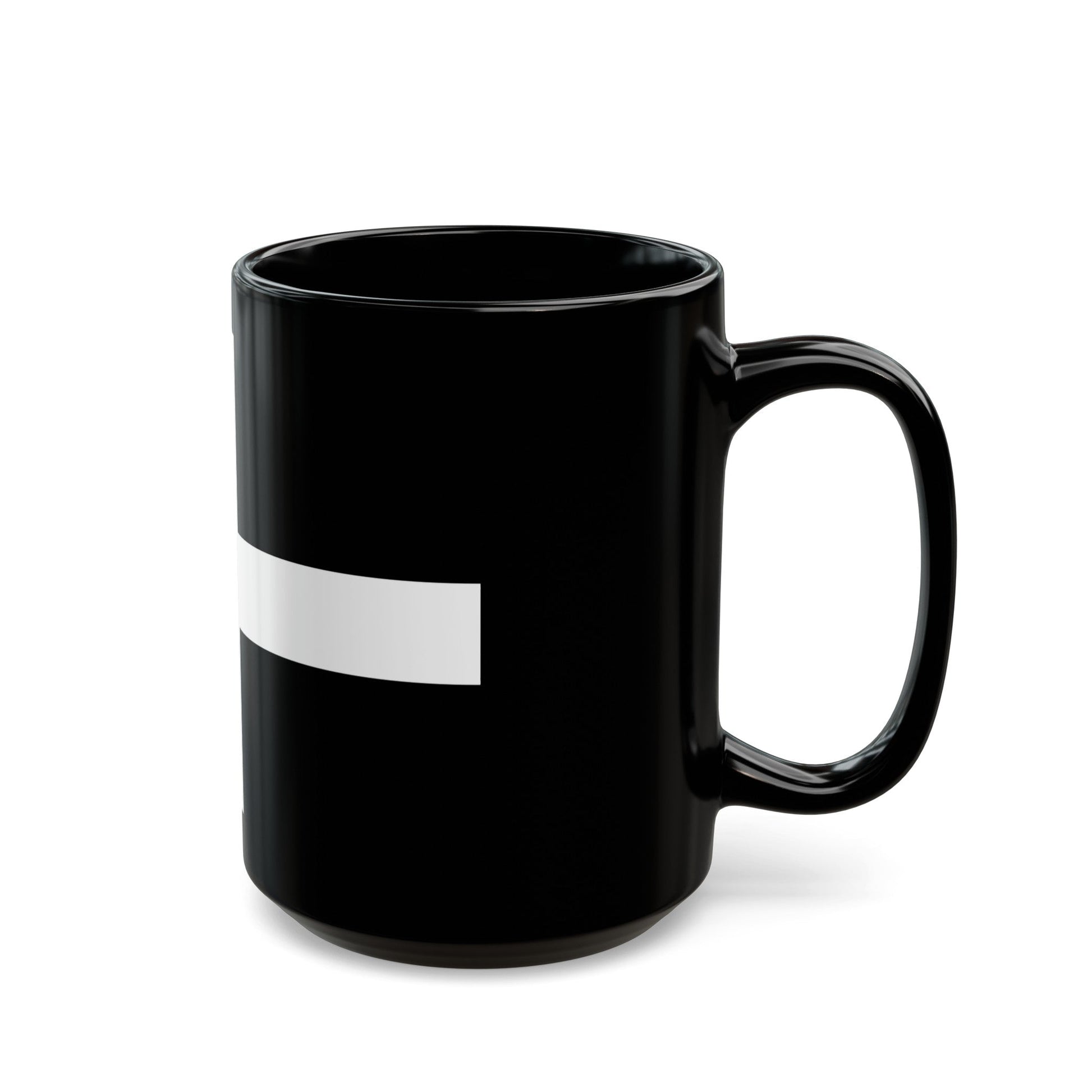 Flag of Cornwall UK - Black Coffee Mug-The Sticker Space