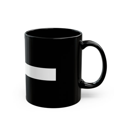 Flag of Cornwall UK - Black Coffee Mug-The Sticker Space