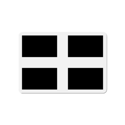 Flag of Cornwall UK - Die-Cut Magnet-4" x 4"-The Sticker Space