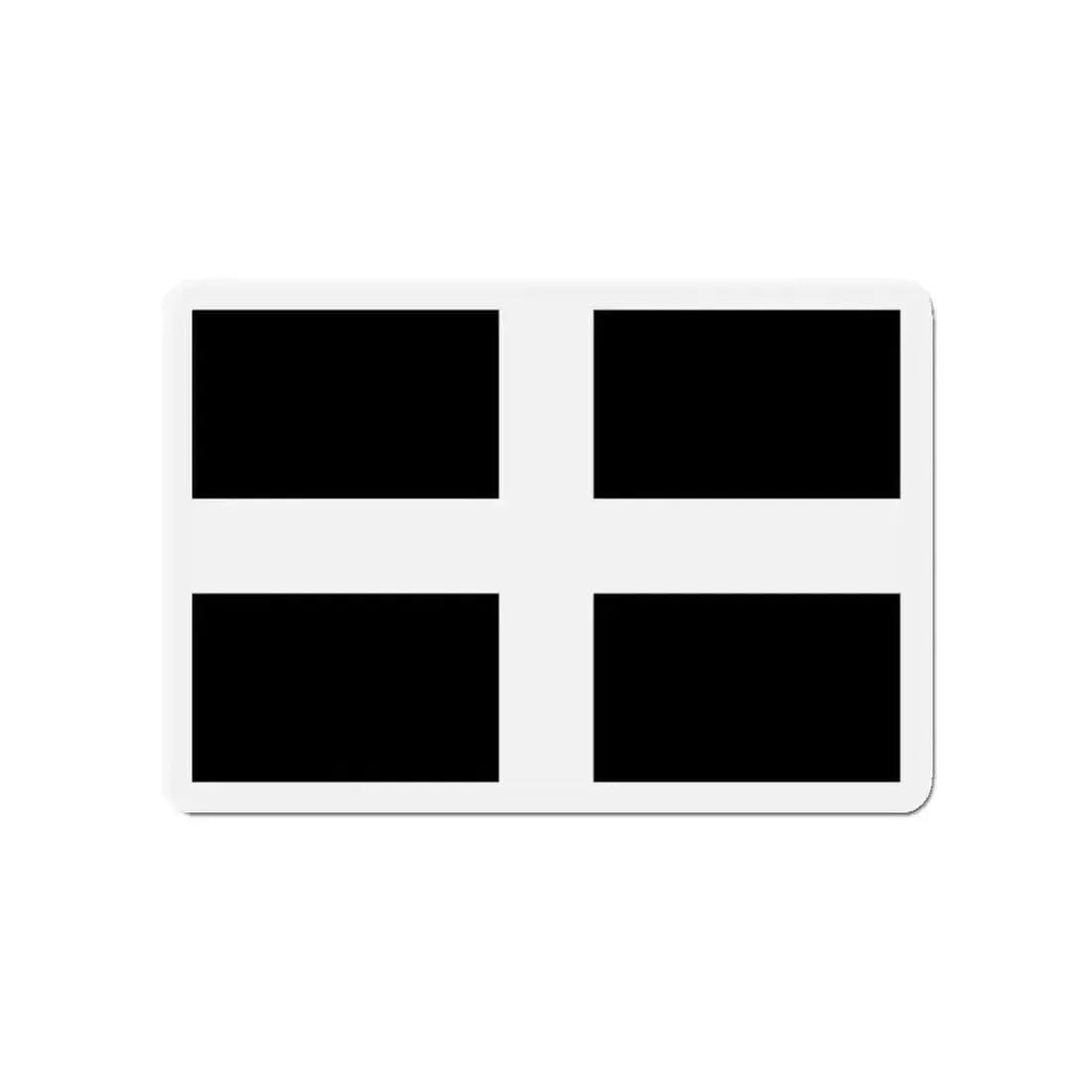 Flag of Cornwall UK - Refrigerator Magnet 4 Inch - The Sticker Space