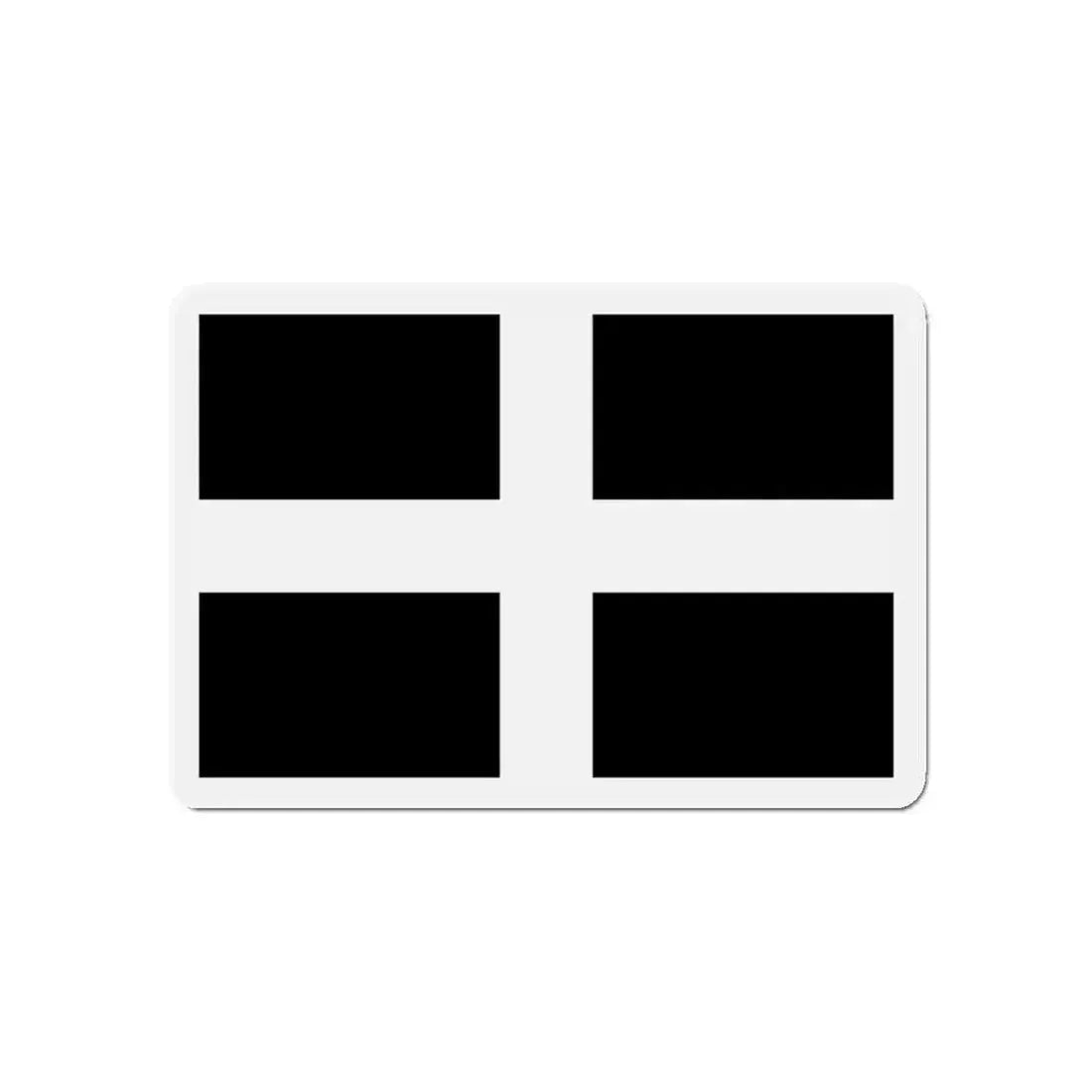 Flag of Cornwall UK - Refrigerator Magnet 5 Inch - The Sticker Space