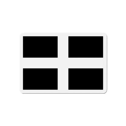 Flag of Cornwall UK - Refrigerator Magnet 5 Inch - The Sticker Space