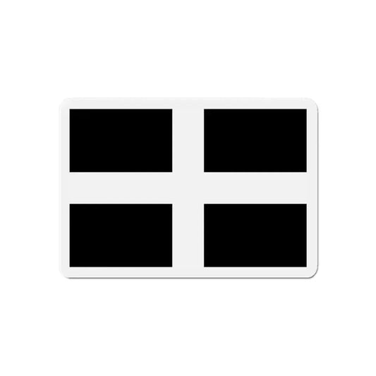 Flag of Cornwall UK - Refrigerator Magnet 6 Inch - The Sticker Space