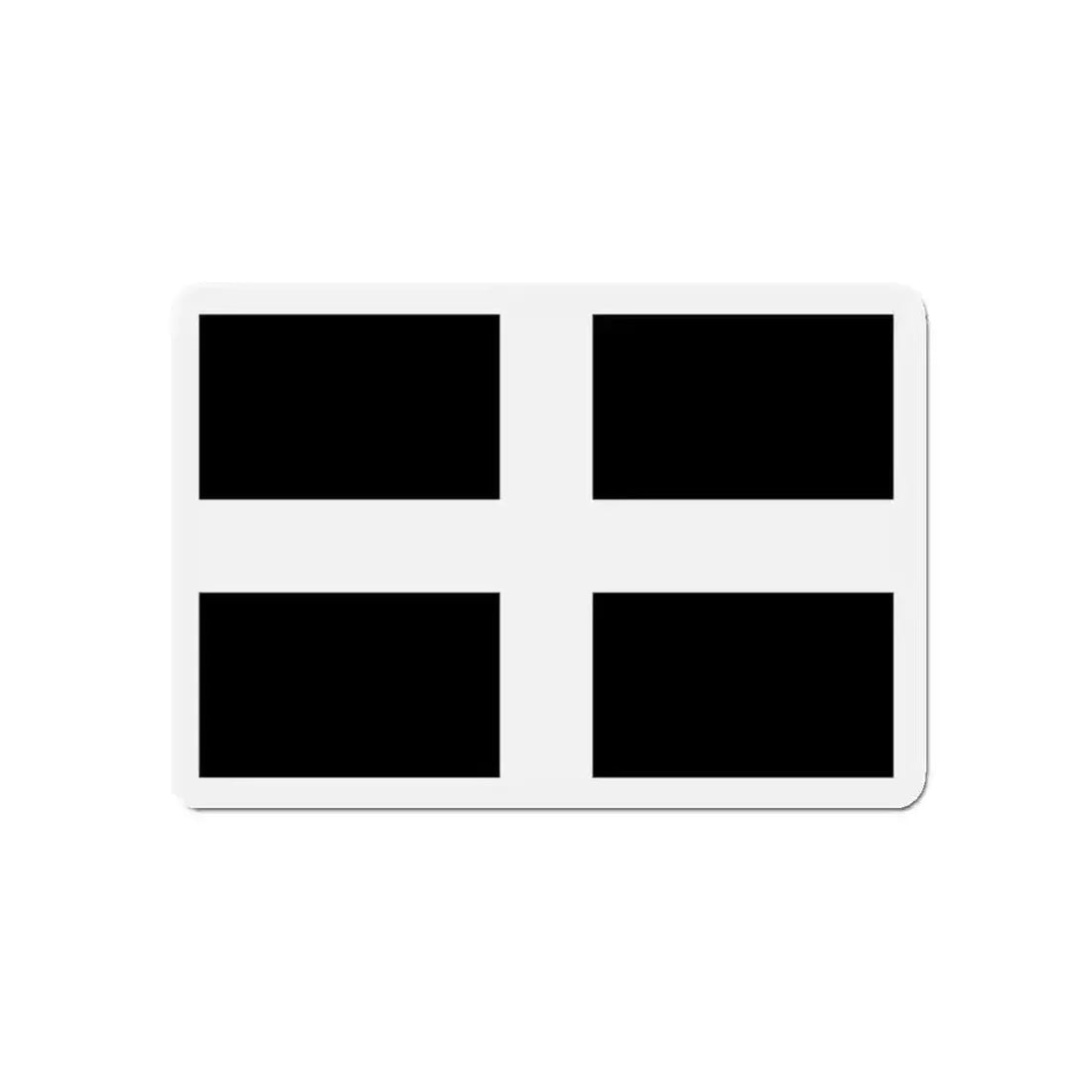 Flag of Cornwall UK - Refrigerator Magnet - The Sticker Space