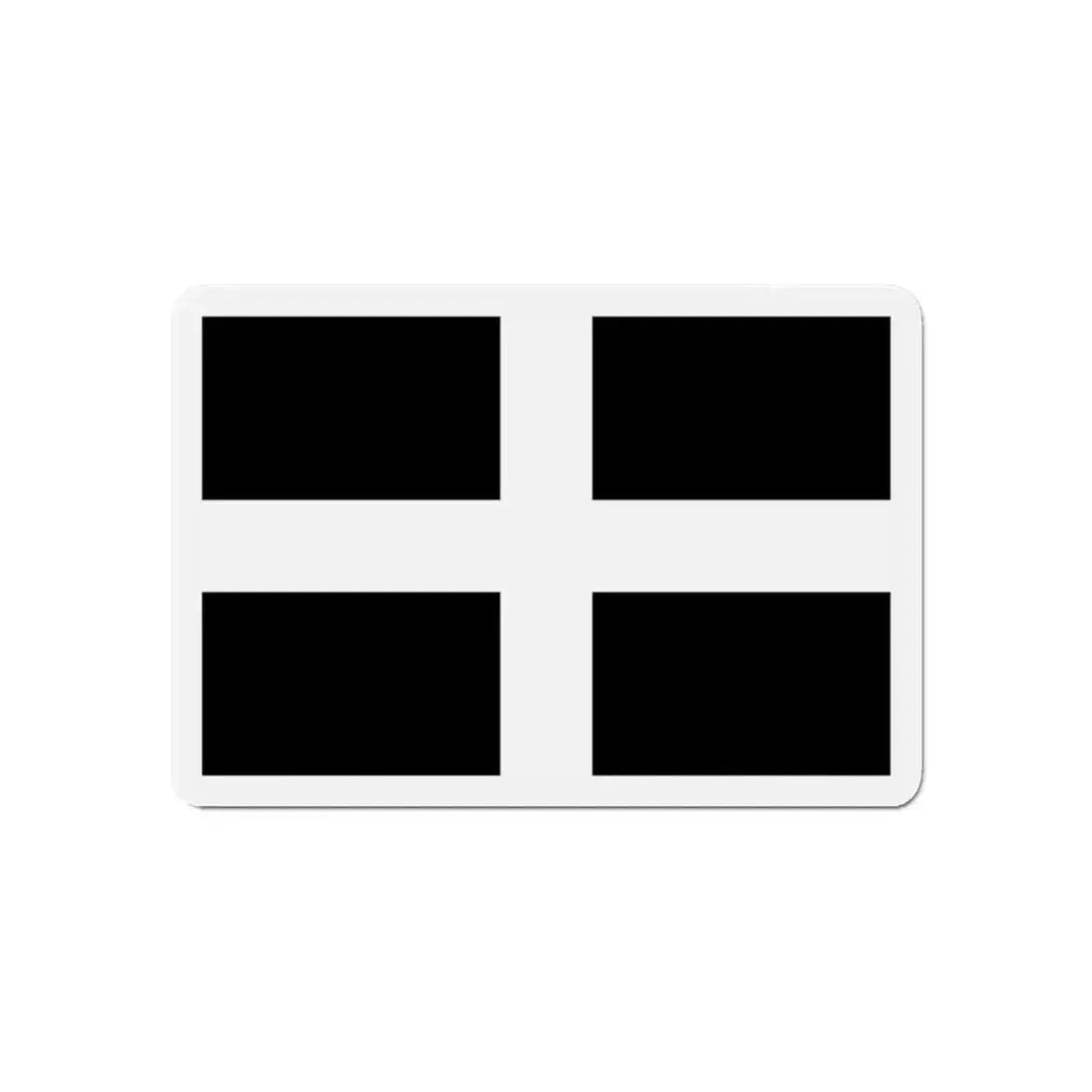 Flag of Cornwall UK - Refrigerator Magnet - The Sticker Space