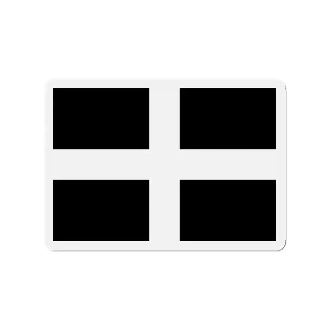 Flag of Cornwall UK - Refrigerator Magnet - The Sticker Space