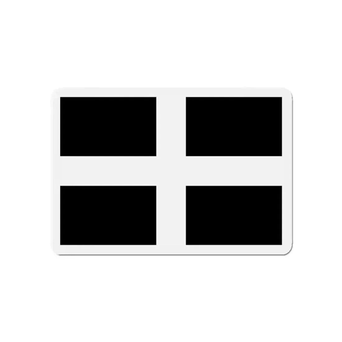 Flag of Cornwall UK - Refrigerator Magnet - The Sticker Space