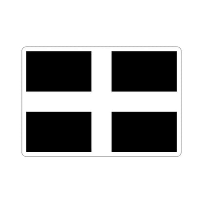 Flag of Cornwall UK STICKER Vinyl Die-Cut Decal 2 Inch - The Sticker Space