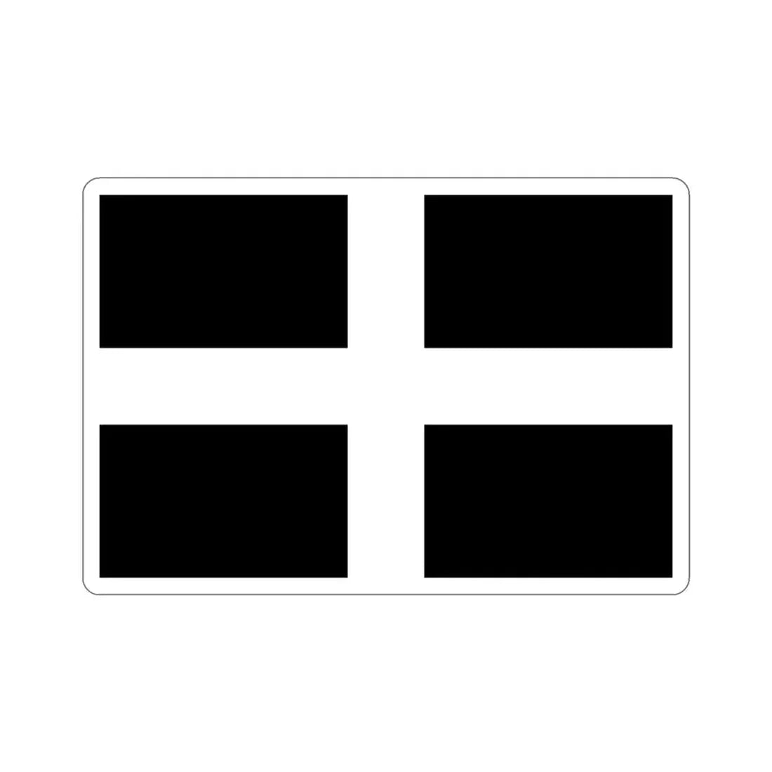 Flag of Cornwall UK STICKER Vinyl Die-Cut Decal 3 Inch - The Sticker Space