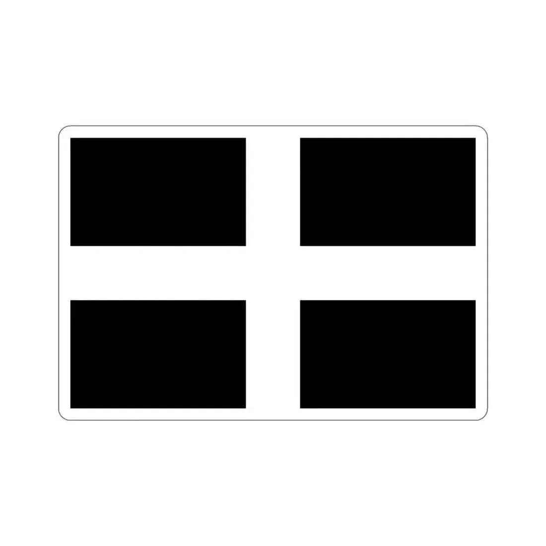 Flag of Cornwall UK STICKER Vinyl Die-Cut Decal 6 Inch - The Sticker Space