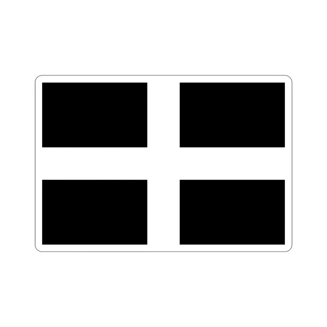 Flag of Cornwall UK STICKER Vinyl Die-Cut Decal 6 Inch - The Sticker Space