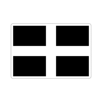 Flag of Cornwall UK STICKER Vinyl Die-Cut Decal 6 Inch - The Sticker Space