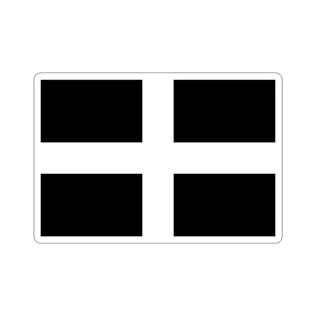 Flag of Cornwall UK STICKER Vinyl Die-Cut Decal - The Sticker Space