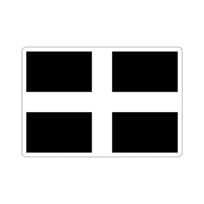 Flag of Cornwall UK STICKER Vinyl Die-Cut Decal - The Sticker Space