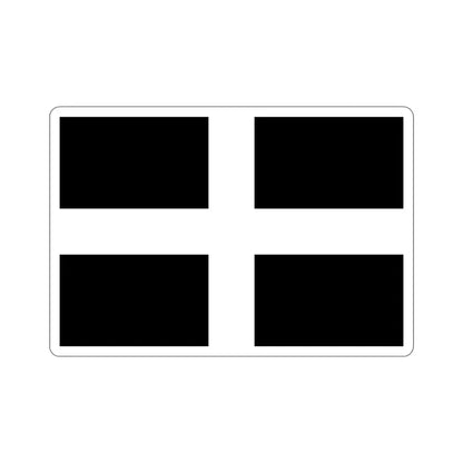 Flag of Cornwall UK STICKER Vinyl Die-Cut Decal - The Sticker Space