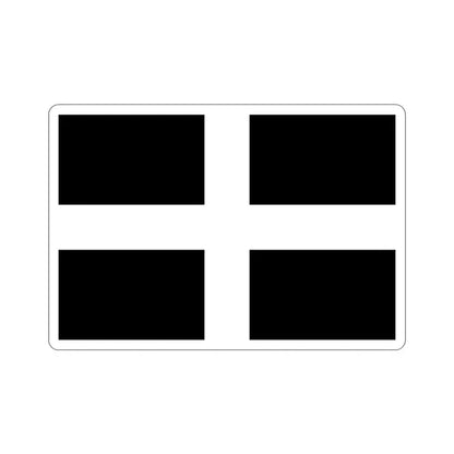Flag of Cornwall UK STICKER Vinyl Die-Cut Decal - The Sticker Space