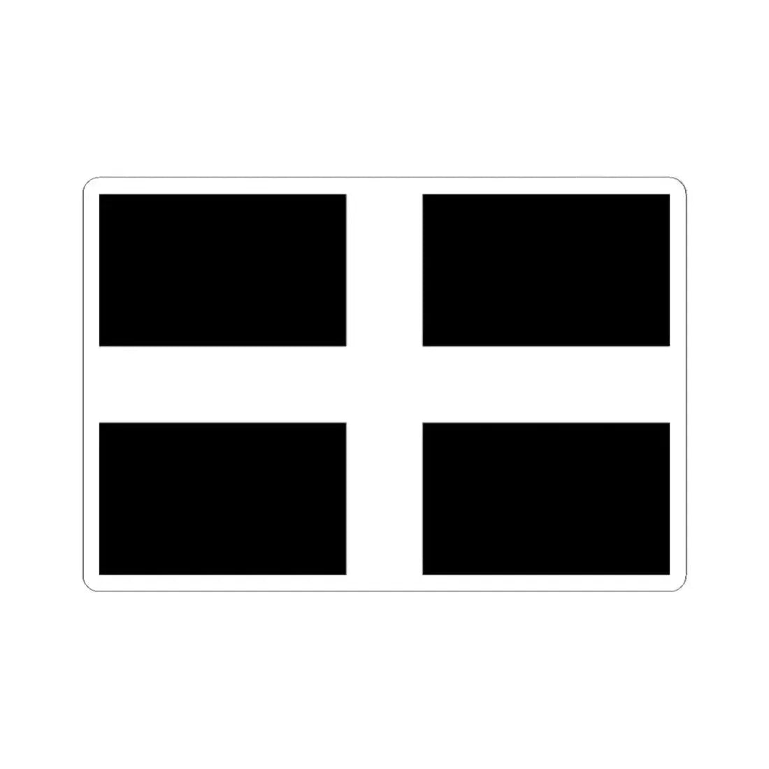 Flag of Cornwall UK - STICKER Vinyl Kiss-Cut Decal - The Sticker Space