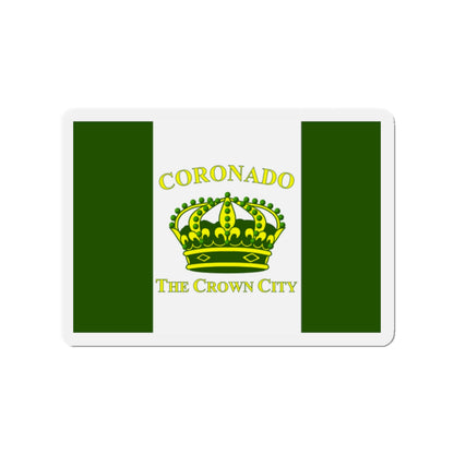 Flag of Coronado California - Die-Cut Magnet-2" x 2"-The Sticker Space